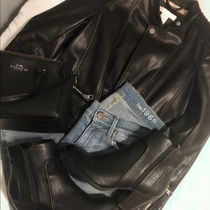 H&M Faux Leather Jacket
